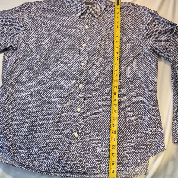 Bonobos Blue and White Casual Button Down Shirt - Picture 5 of 14